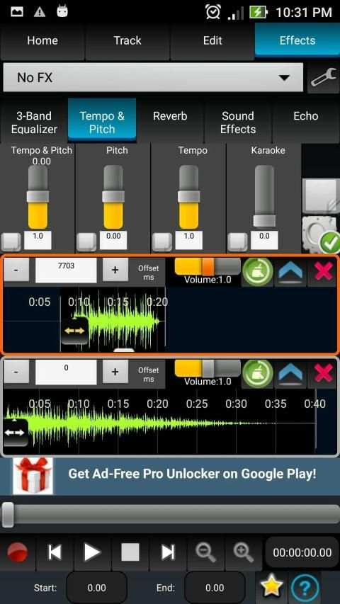 AudioDroid : Audio Mix Studio स्क्रीनशॉट 5