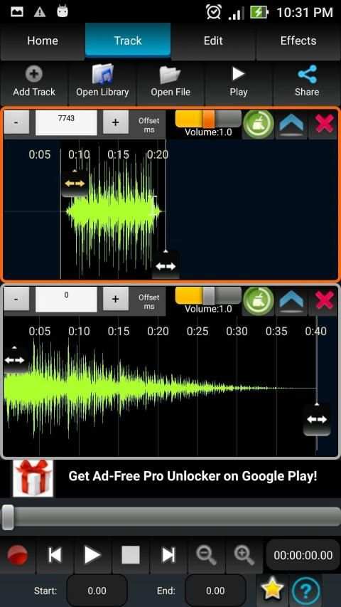 AudioDroid : Audio Mix Studio स्क्रीनशॉट 9