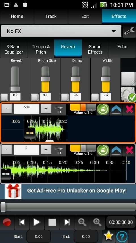 AudioDroid : Audio Mix Studio स्क्रीनशॉट 4