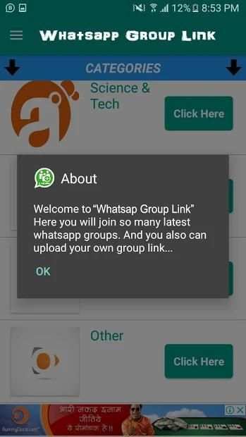 Group Link : Whatsapp Group Link screenshot 1