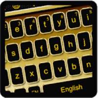 Keyboard Emas Logam