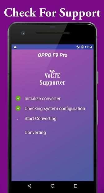 Lte to VoLTE converter screenshot 1