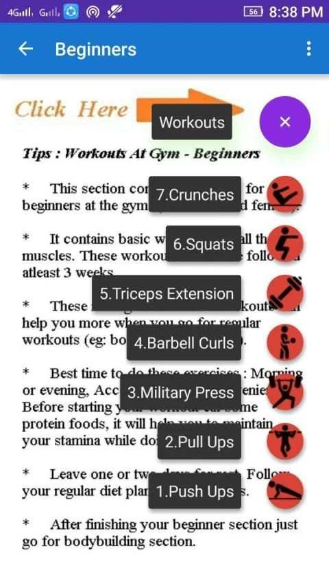Fitness And Bodybuilding screenshot 7