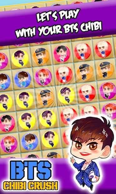 BTS Games - Chibi Crush स्क्रीनशॉट 4