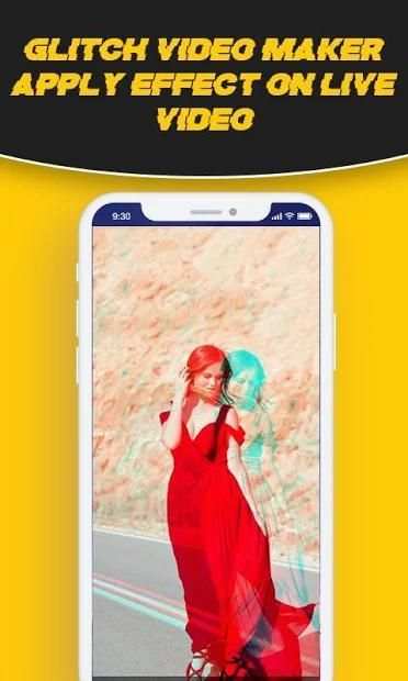 Glitch Video Maker - Glitch Video & Photo Effects स्क्रीनशॉट 6