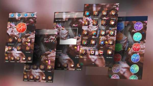 Chocolate Theme Launcher screenshot 1