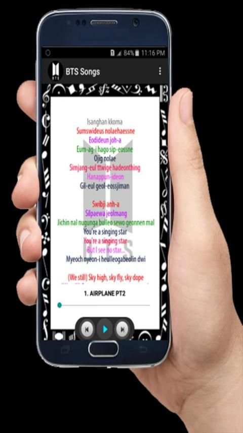 Best Song BTS Plus Lyric screenshot 3
