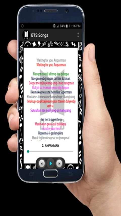 Best Song BTS Plus Lyric screenshot 2