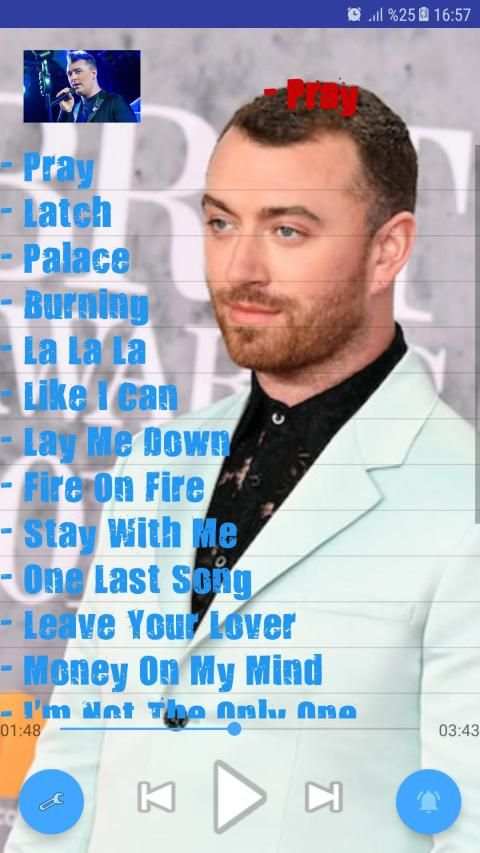 Sam Smith music screenshot 2