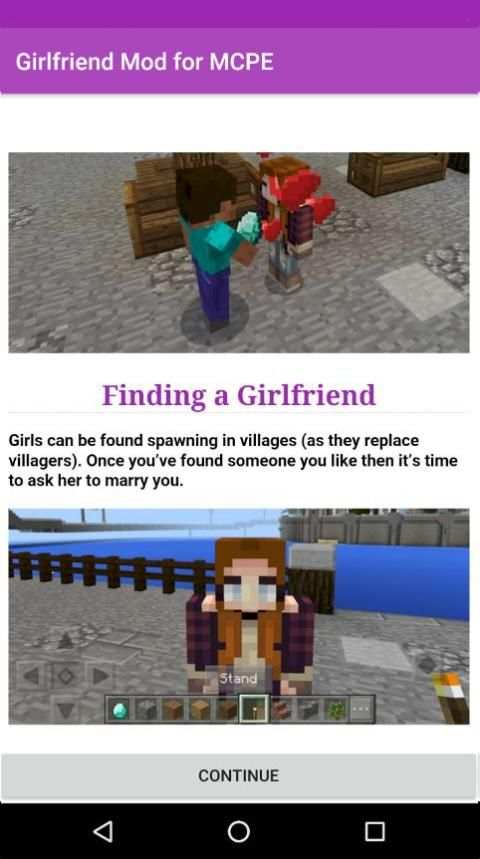 Girlfriend Mod for MCPE screenshot 1