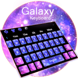 ikon Dream Galaxy Keyboard Theme