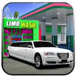 Modern Limo Car Wash: Limousine car Parking