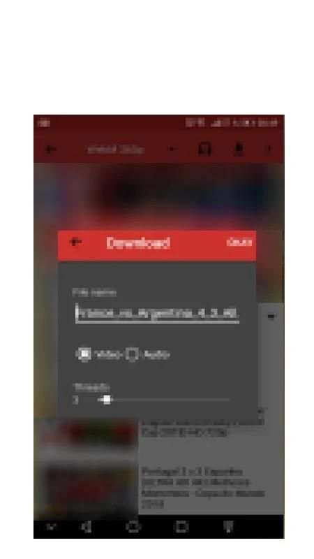 Video download Player converter screenshot 1