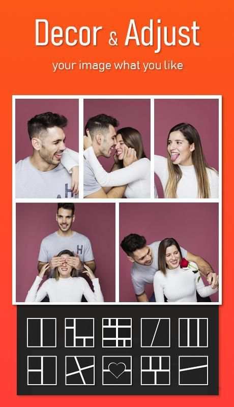 Pixel Blur - Collage Maker & Photo Editor 2019 screenshot 5