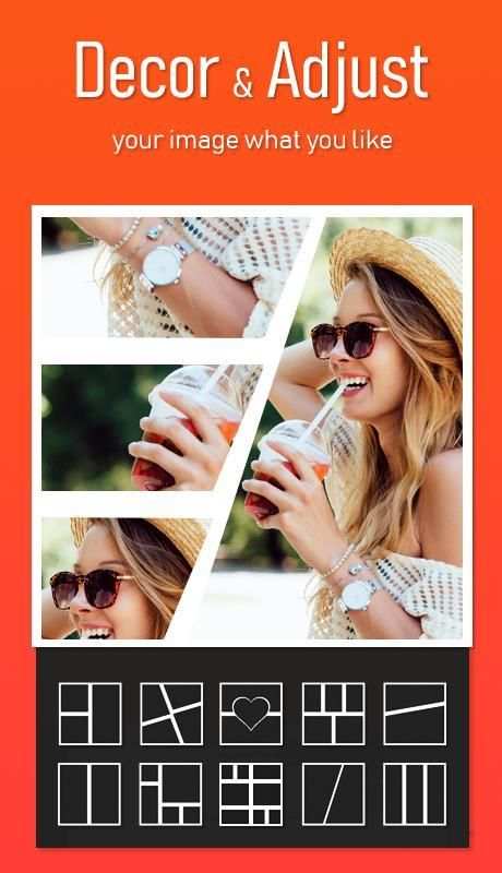 Pixel Blur - Collage Maker & Photo Editor 2019 screenshot 1