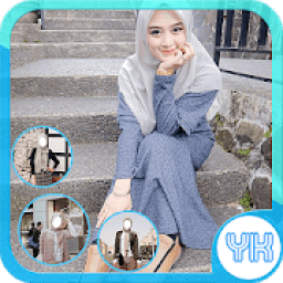 OOTD Hijab Fashion Photo Editor आइकन