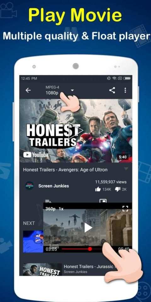 MovieTube - Movie Video Tube Player for YouTube screenshot 3