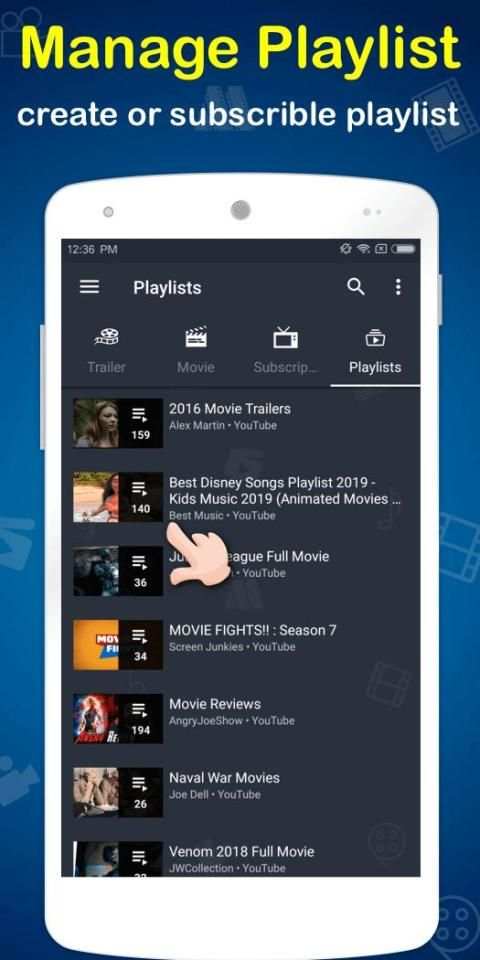 MovieTube - Movie Video Tube Player for YouTube screenshot 4