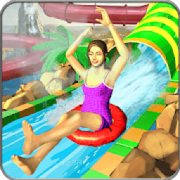 ikon Giant Water Slide Adventure: Water Park Racing