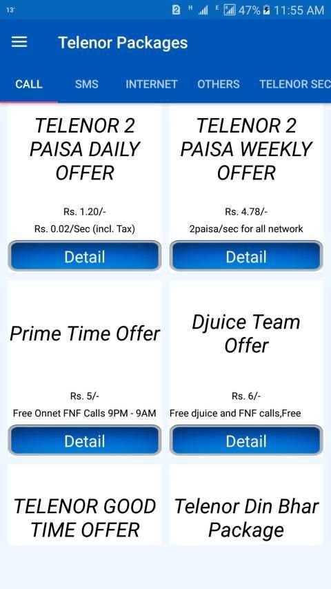 My Telenor Packages Free 2019 screenshot 6