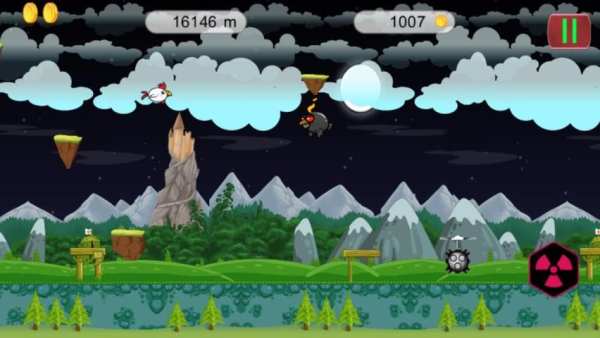 Birds Run Angry Rush: Birds Running Games 2018 स्क्रीनशॉट 1