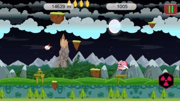 Birds Run Angry Rush: Birds Running Games 2018 स्क्रीनशॉट 4