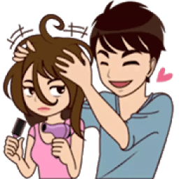 ikon Love Romance Sticker For WhatsApp