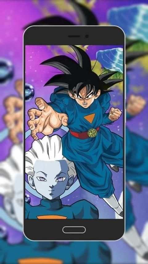 Goku Grand Priest Ultra instinct wallpaper screenshot 1