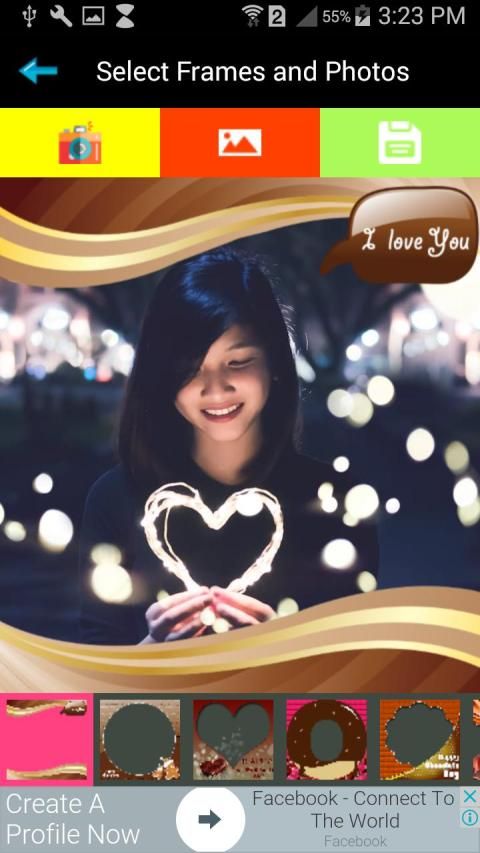 Chocolate Day Photo Frame Editor & Collage Maker screenshot 2