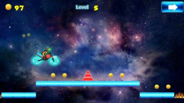 Neon Motocross games स्क्रीनशॉट 2