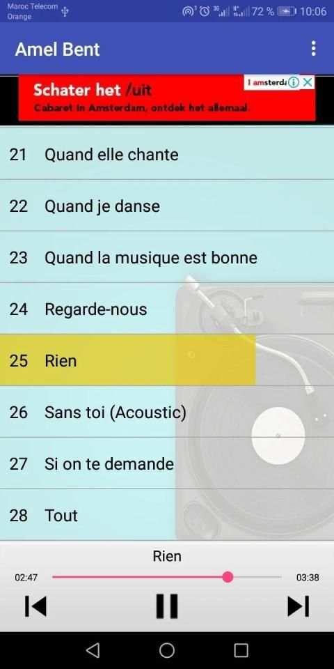 Amel Bent Chansons screenshot 1