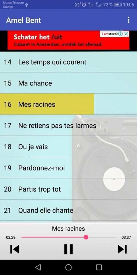 Amel Bent Chansons screenshot 2