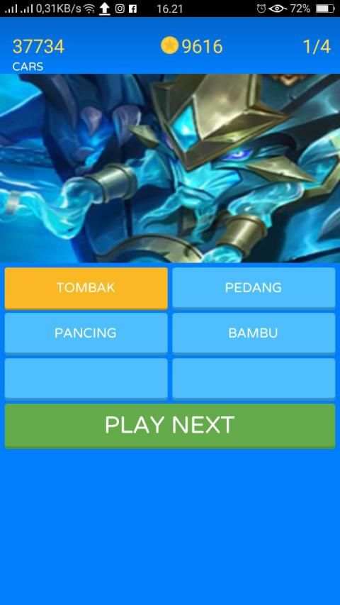 Kuis Diamond Mobile Legends screenshot 2