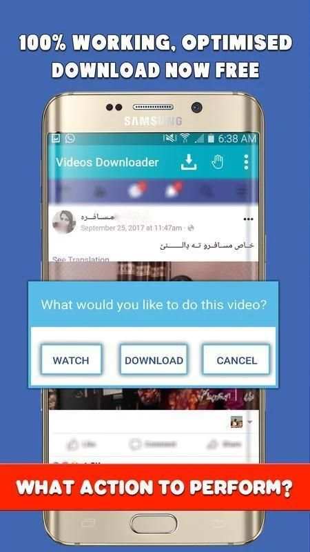 Video Downloader for Facebook स्क्रीनशॉट 2