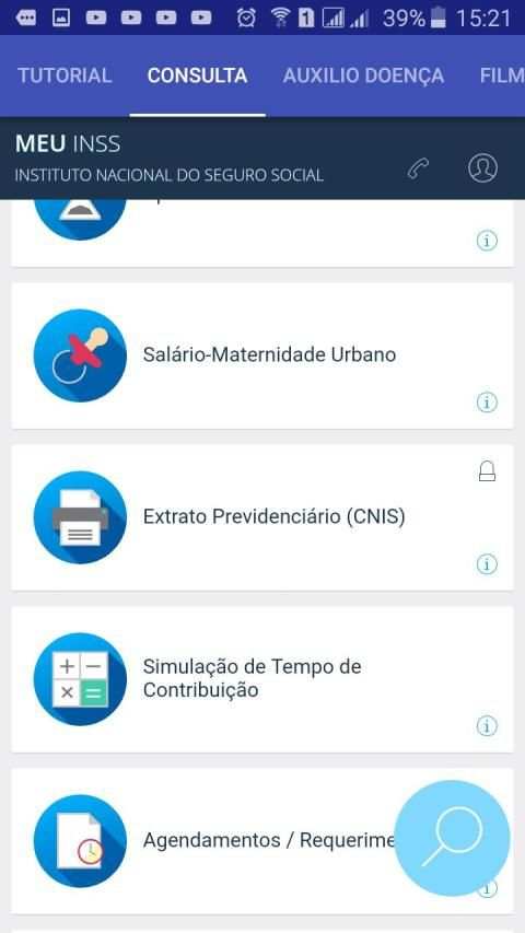 INSS - Consultar Resultado 2 تصوير الشاشة