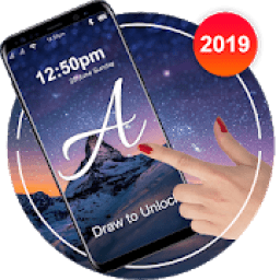 Latter Lock Screen : Gesture Lock Screen आइकन