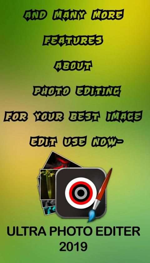 Ultra Photo Editor स्क्रीनशॉट 1