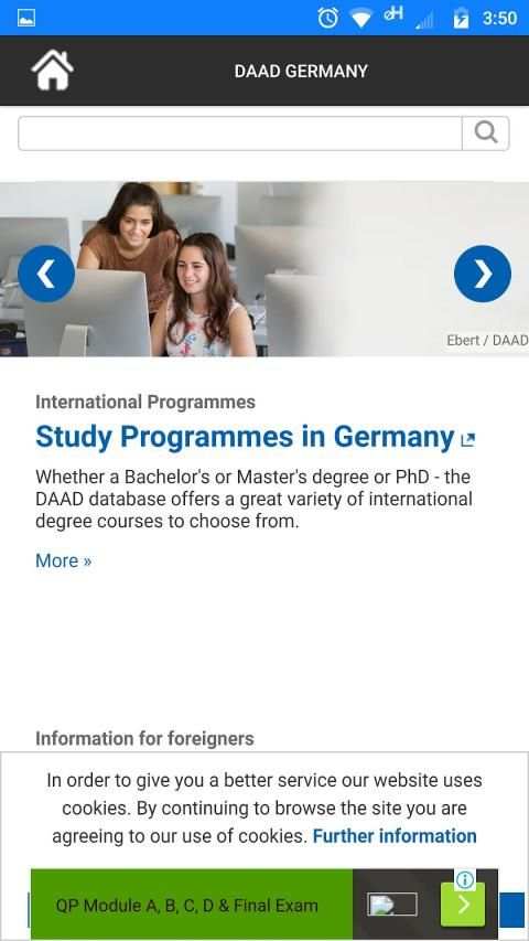 Daad - Study in Germany скриншот 4