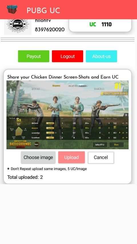 FREE PUBG UC screenshot 2