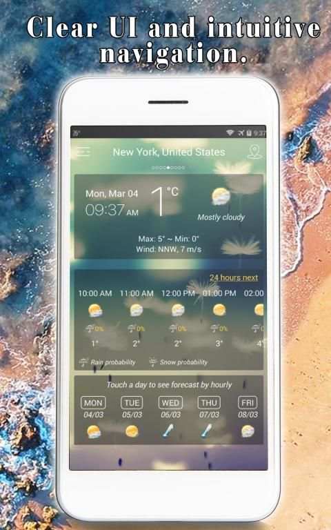 Today's Weather - Local Weather Radar screenshot 1