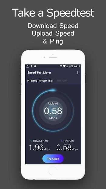 SpeedTest Lite: Internet Speed Meter screenshot 4