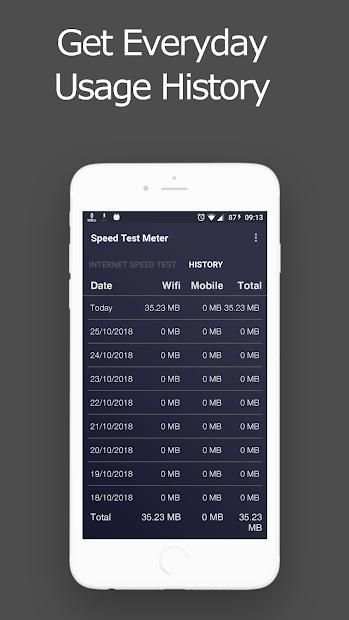SpeedTest Lite: Internet Speed Meter screenshot 3