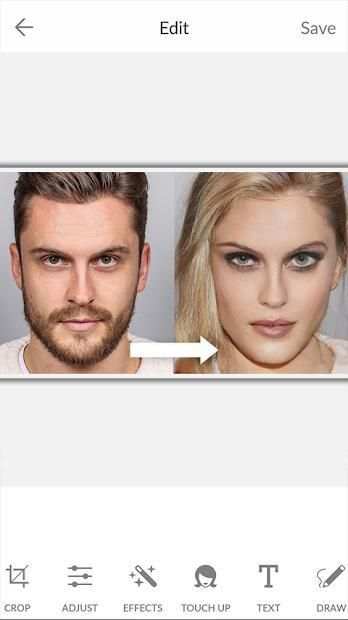 Face Changer Gender Transformation App screenshot 1