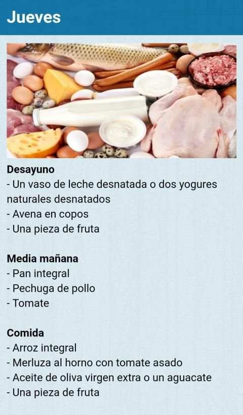 Dieta para ganar masa muscular screenshot 5