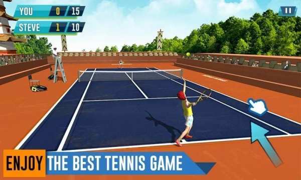 Tennis Ultimate 3D Pro - Virtual Tennis स्क्रीनशॉट 3