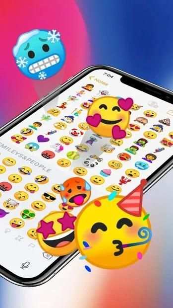 Emoji phone X for Android screenshot 3