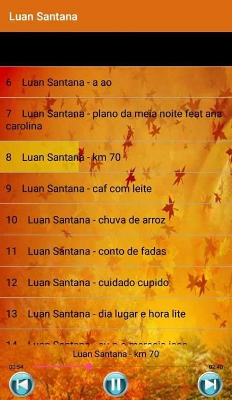 Luan Santana - Músicas Nova 5 تصوير الشاشة