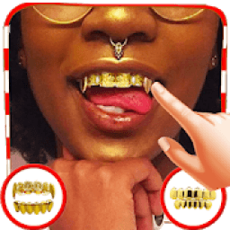 ikon Gold Teeth Photo Editor