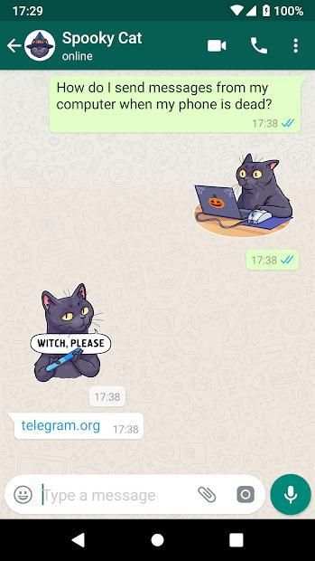 WhatsApp Stickers - Halloween screenshot 8