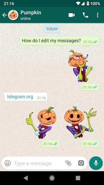 WhatsApp Stickers - Halloween screenshot 2